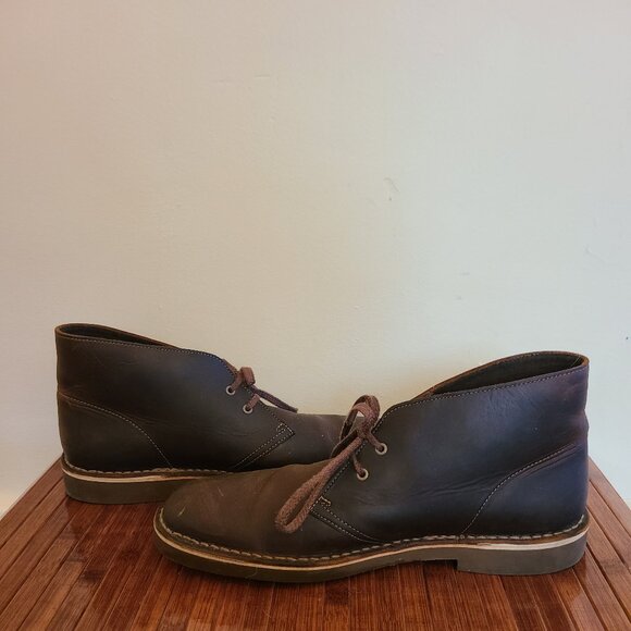 Clarks Men's Bushacre 2 Chukka Leather Boot - Picture 9 of 10